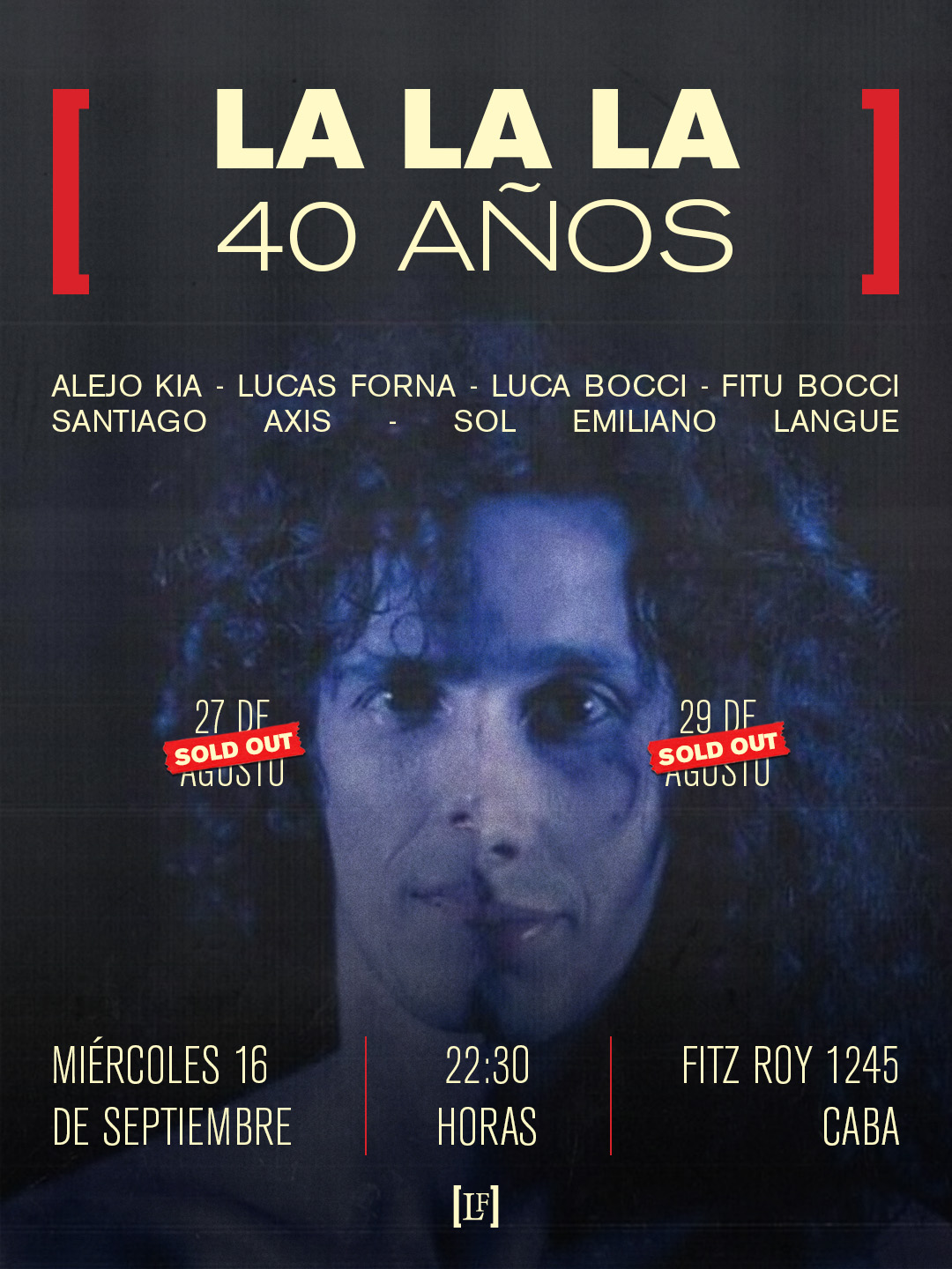 LALALA 40 AÑOS