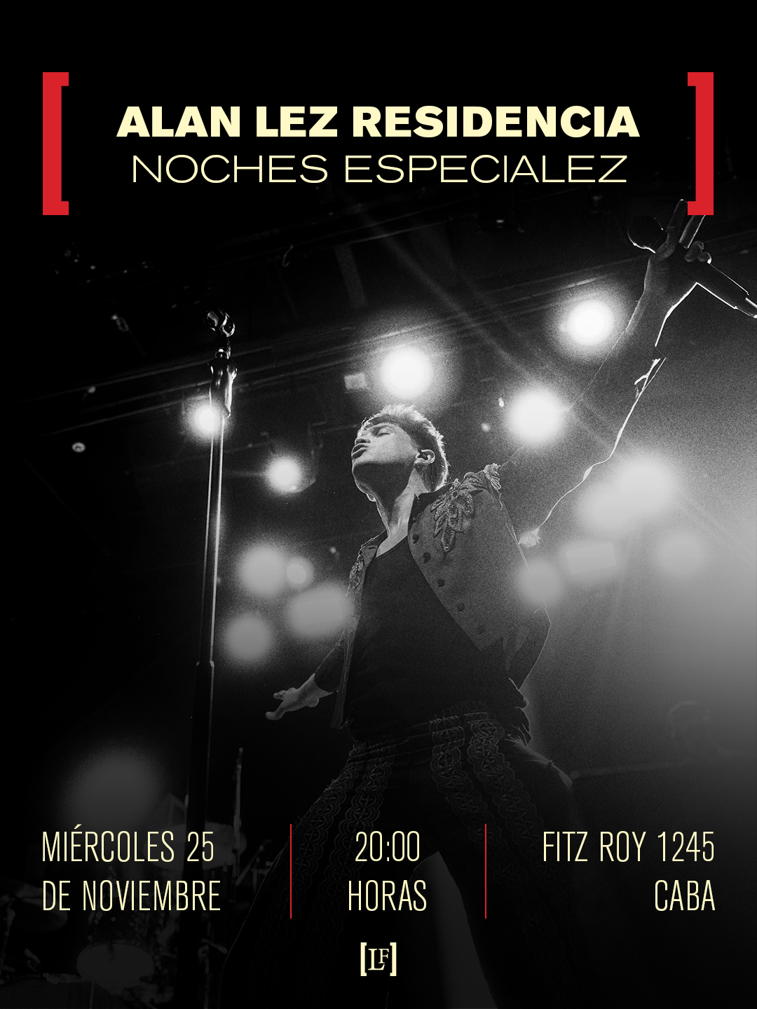 ALAN LEZ RESIDENCIA: NOCHES ESPECIALEZ