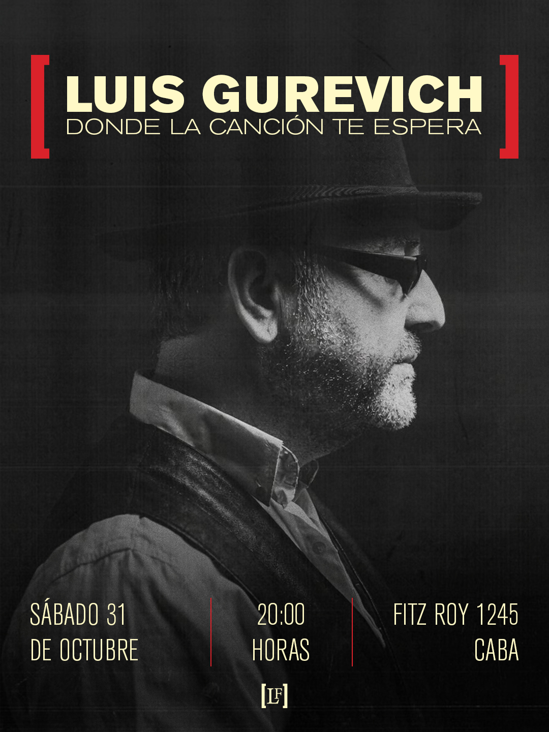 Afiche de Luis Gurevich - Donde la Canción Te Espera