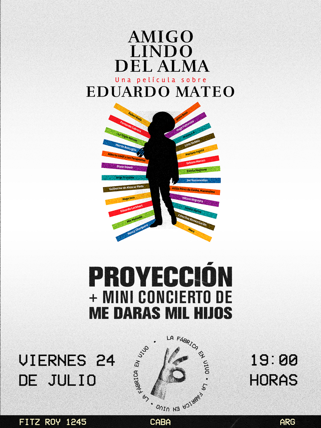 AMIGO LINDO DEL ALMAS: UNA PELÍCULA SOBRE EDUARDO MATEO