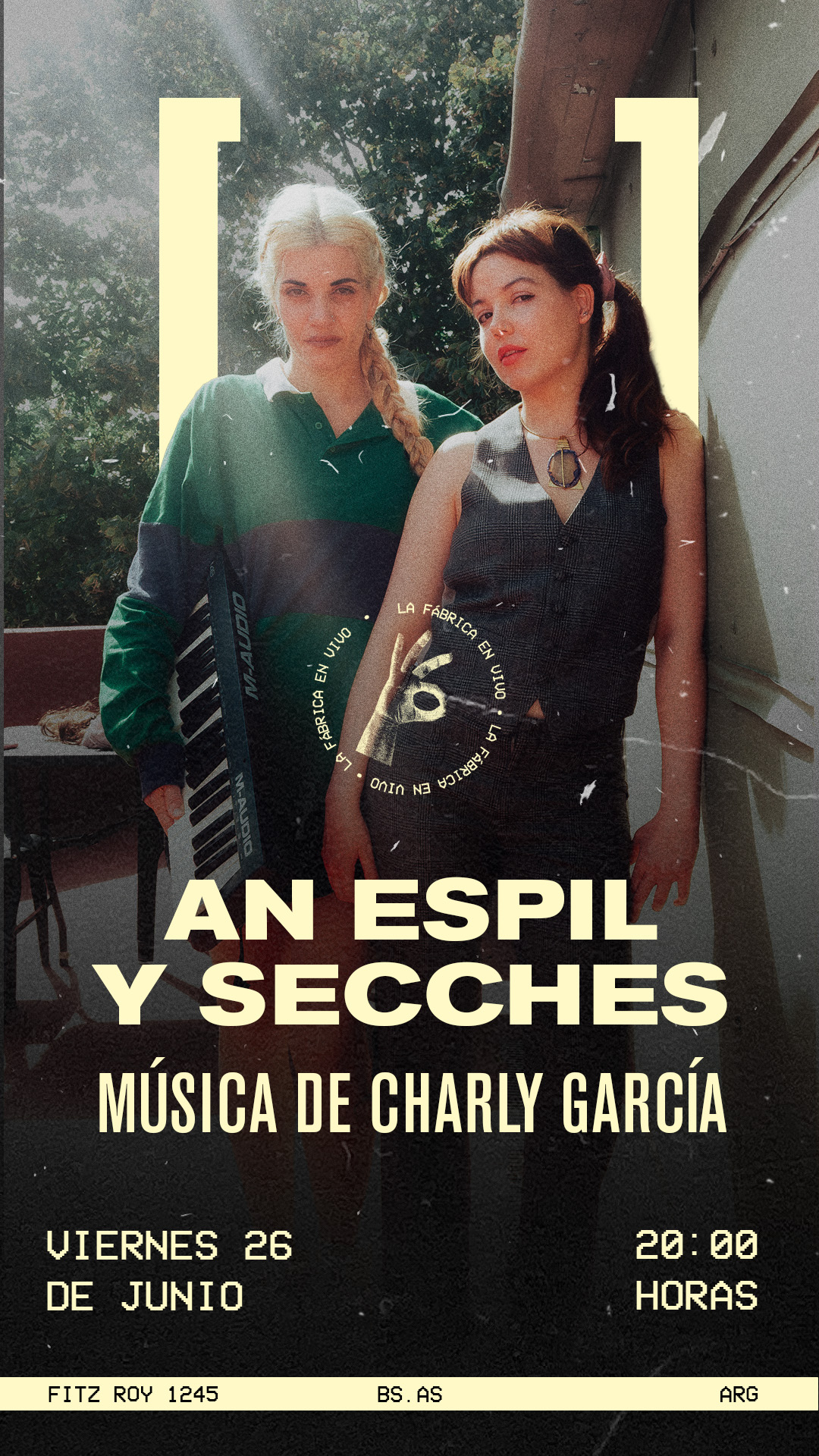 An Espil y Secches - Música de Charly García