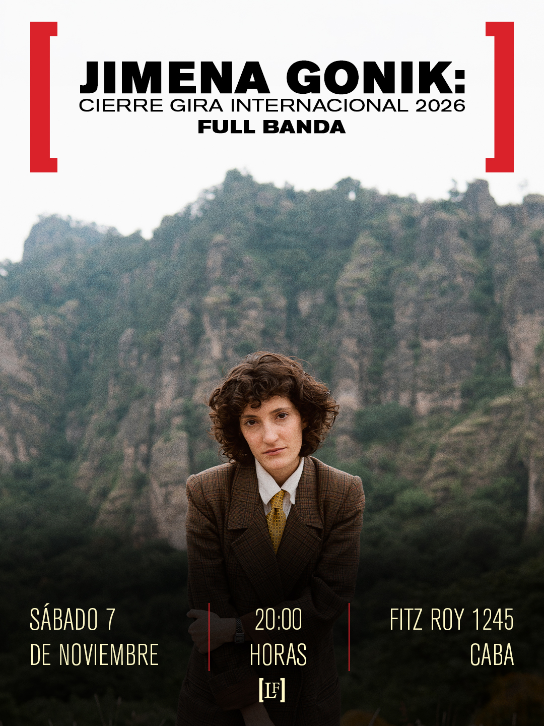 Afiche de Jimena Gonik: Cierre Gira Internacional 2026