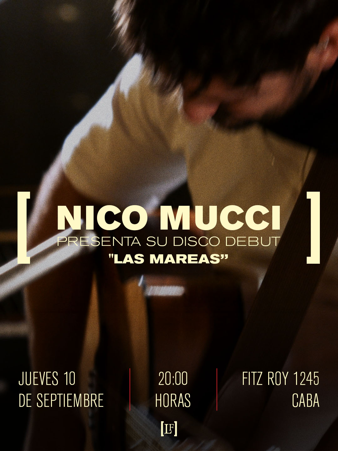 NICO MUCCI: PRESENTA "LAS MAREAS"