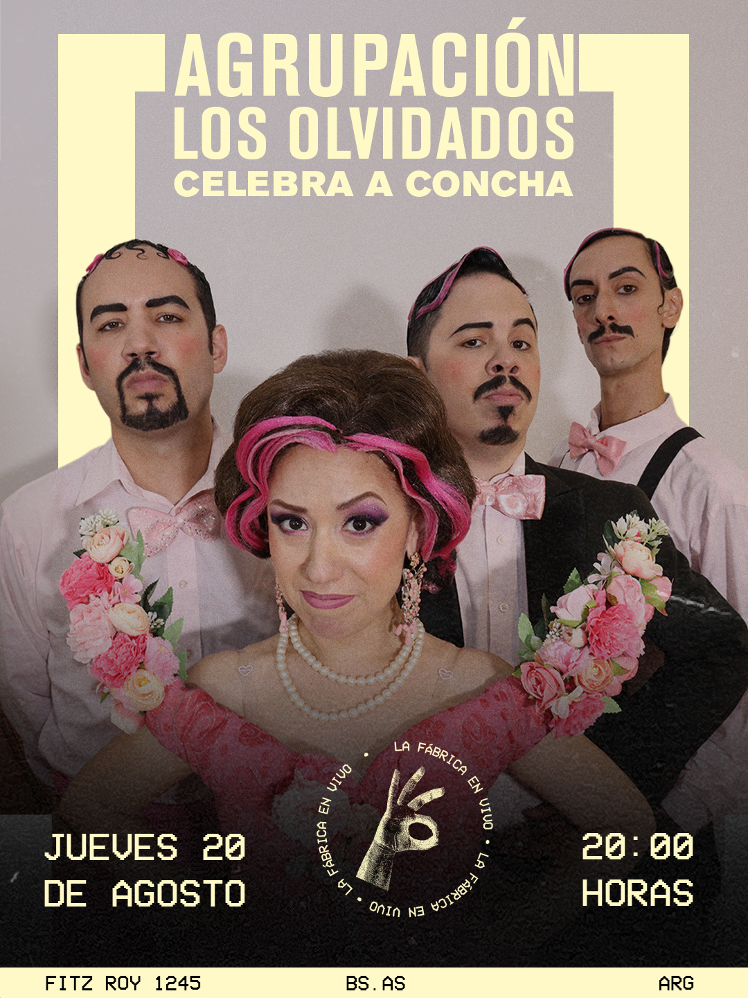 AGRUPACIÓN LOS OLVIDADOS CELEBRA A CONCHA