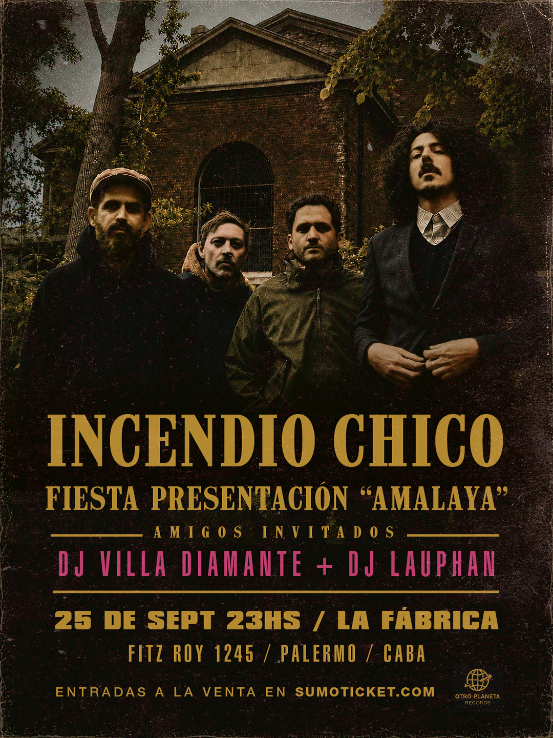 INCENDIO CHICO | FIESTA PRESENTACIÓN AMALAYA