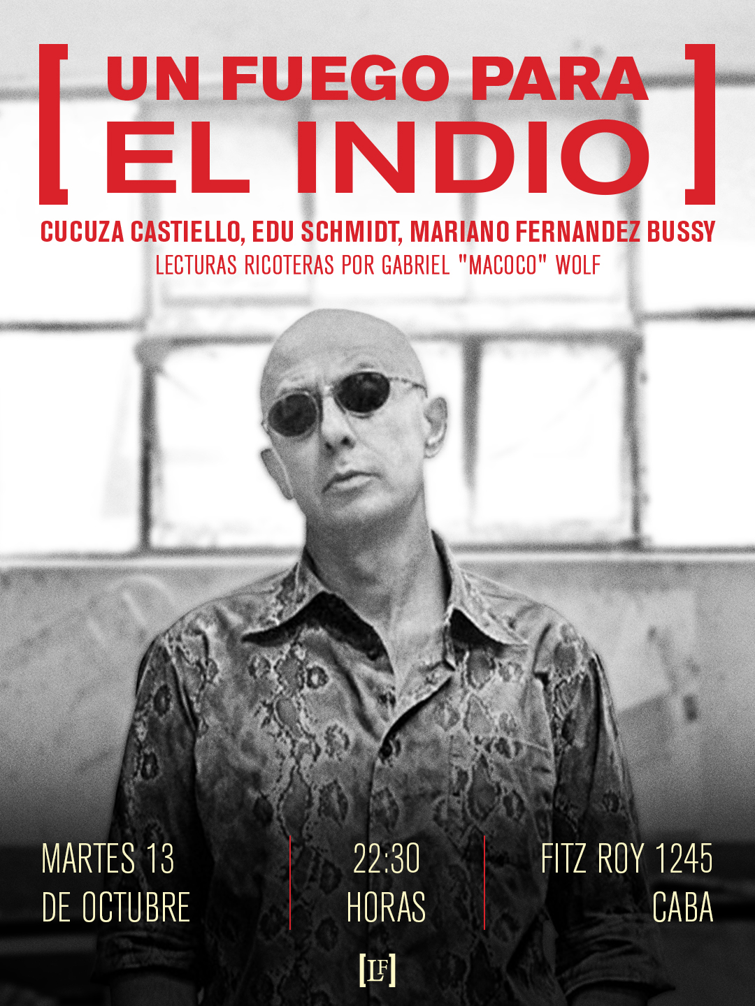 Afiche de Un Fuego para el Indio