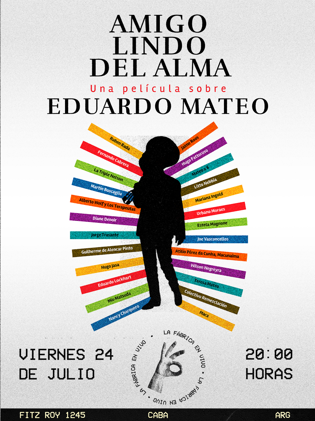 AMIGO LINDO DEL ALMAS: UNA PELÍCULA SOBRE EDUARDO MATEO