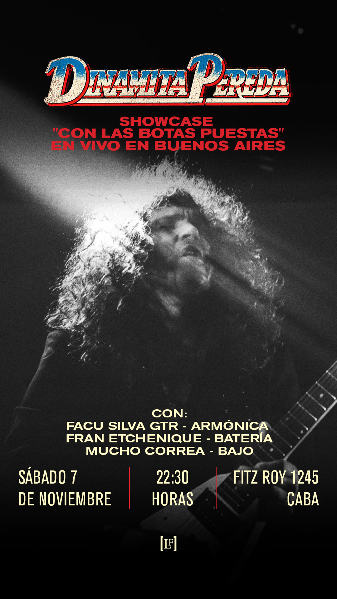 Afiche de Dinamita Pereda
